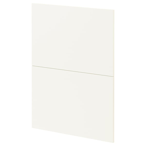 METOD 2 fronts for dishwasher, Vallstena white, 60 cm
