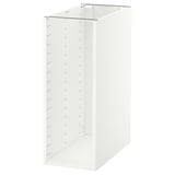 Ikea METOD kitchen cabinet, white, rectangular with adjustable shelving.