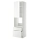 METOD / MAXIMERA High cabinet f oven+door/2 drawers, white/Ringhult white, 60x60x220 cm