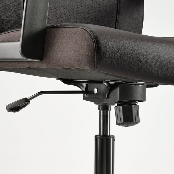 MILLBERGET Swivel chair, Murum dark brown