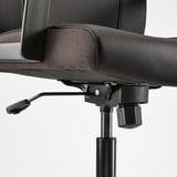 MILLBERGET Swivel chair, Murum dark brown