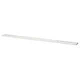 MITTZON: sleek white rectangular light fixture, smooth finish.