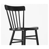 MÖCKELBY / NORRARYD Table and 6 chairs, oak/black, 235x100 cm