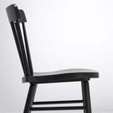 MÖCKELBY / NORRARYD Table and 6 chairs, oak/black, 235x100 cm