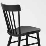 MÖCKELBY / NORRARYD Table and 6 chairs, oak/black, 235x100 cm