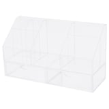 MOJAN Make-up storage w comp/2 drawers, 25x9 cm