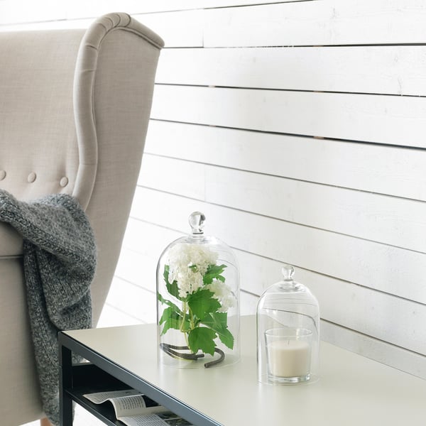 morgontidig قبة زجاجية زجاج شفاف 25 سم ikea