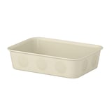 NOJIG Organiser, plastic/beige, 15x20x5 cm
