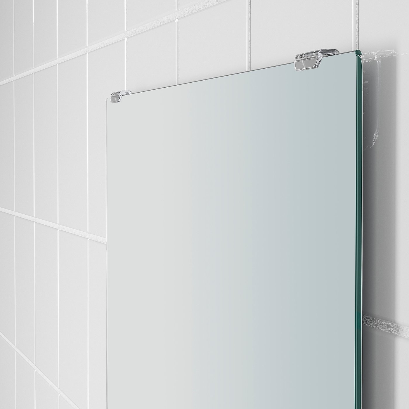 NYSJÖN mirror with shelf, white, 50x60 cm - IKEA