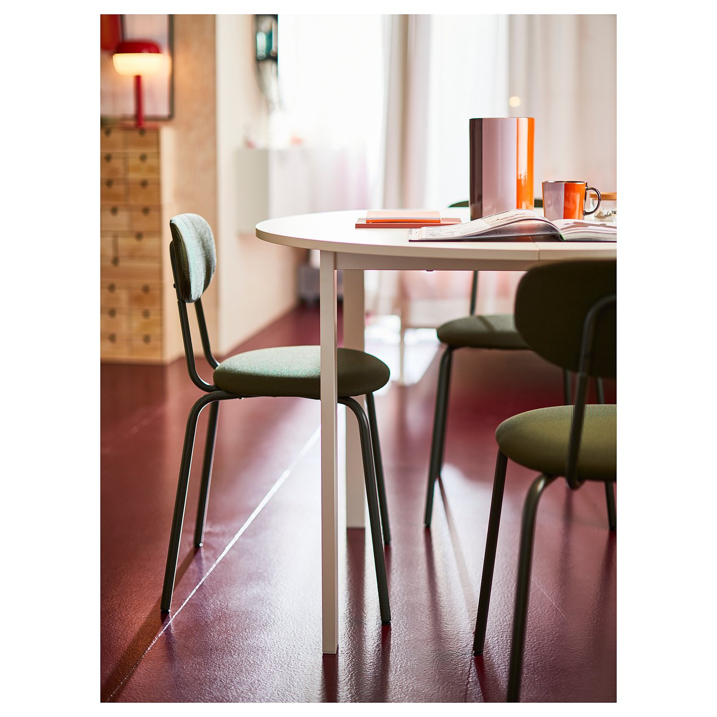 ÖSTANÖ chair, deep green Remmarn/deep green - IKEA