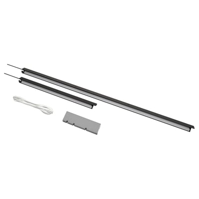 ÖVERSIDAN / TRÅDFRI Lighting kit, dark grey
