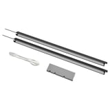 ÖVERSIDAN / TRÅDFRI Lighting kit, dark grey