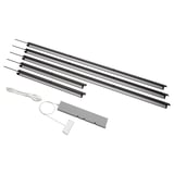 ÖVERSIDAN / TRÅDFRI Lighting kit, dark grey