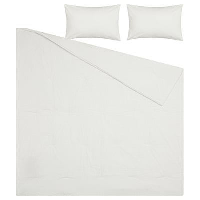 OFELIA VASS Comforter set, white, 240x220/50x80 cm