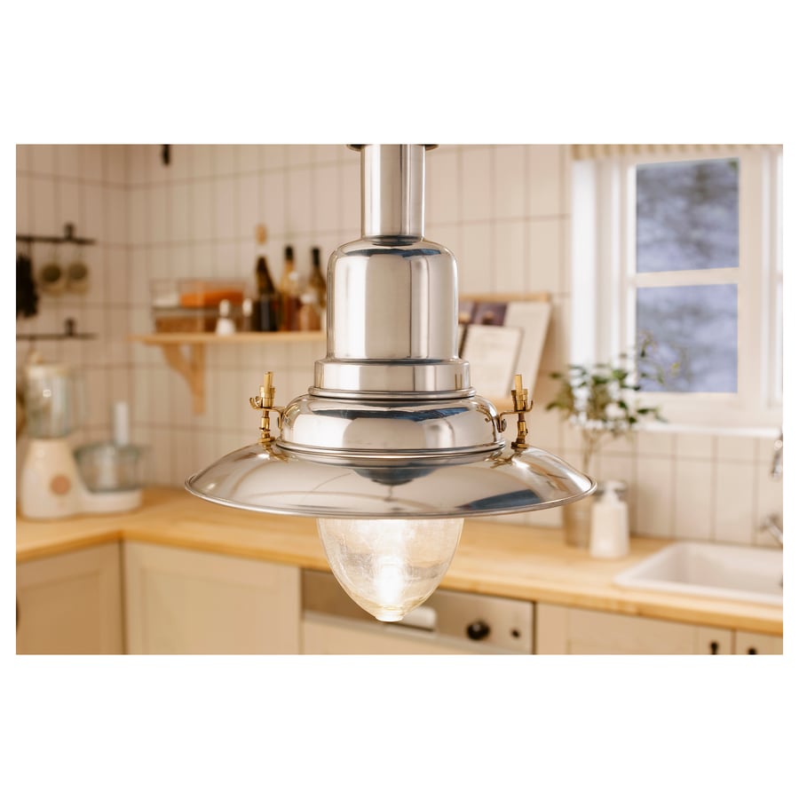 OTTAVA Pendant lamp, aluminium IKEA