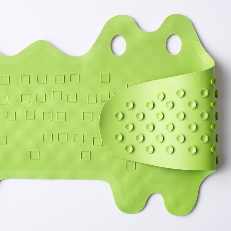 PATRULL bathtub mat, crocodile green, 33x90 cm - IKEA