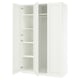 Option: PAX / GULLABERG Wardrobe combination, white/white, 150x60x236 cm