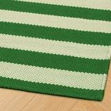 PLATÅGUPP Door mat, green, 60x90 cm