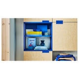 PLATSA Open shelving unit, blue, 60x40x60 cm