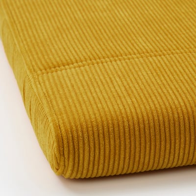 POÄNG Footstool cushion, Kelinge dark yellow