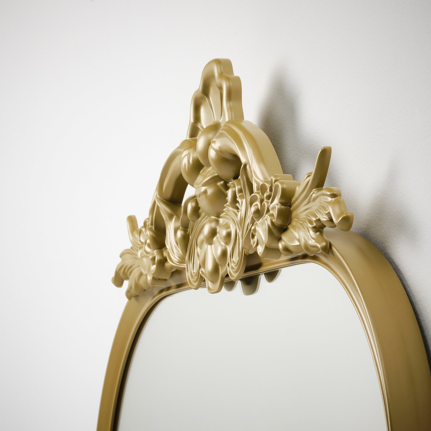 RÅMEBO mirror, gold-colour, 63x90 cm - IKEA