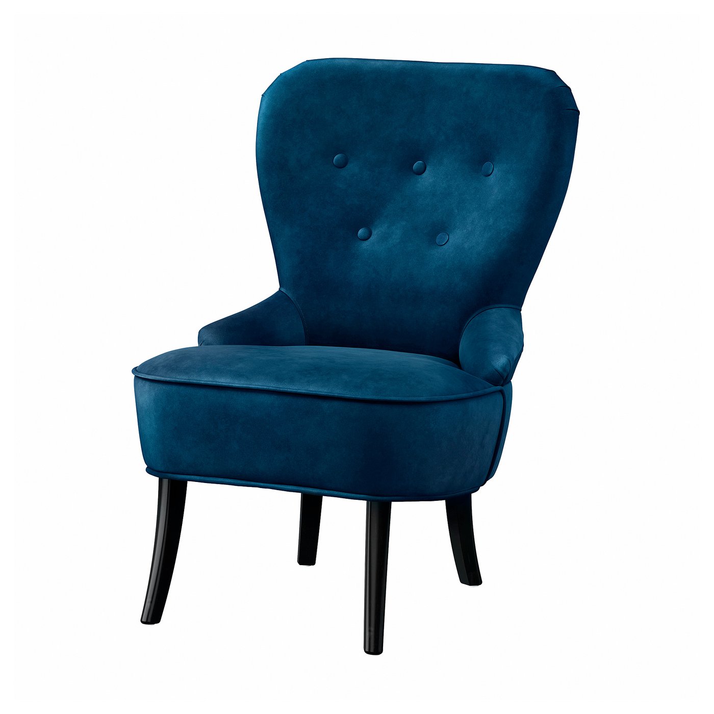 REMSTA armchair, Djuparp dark green-blue - IKEA