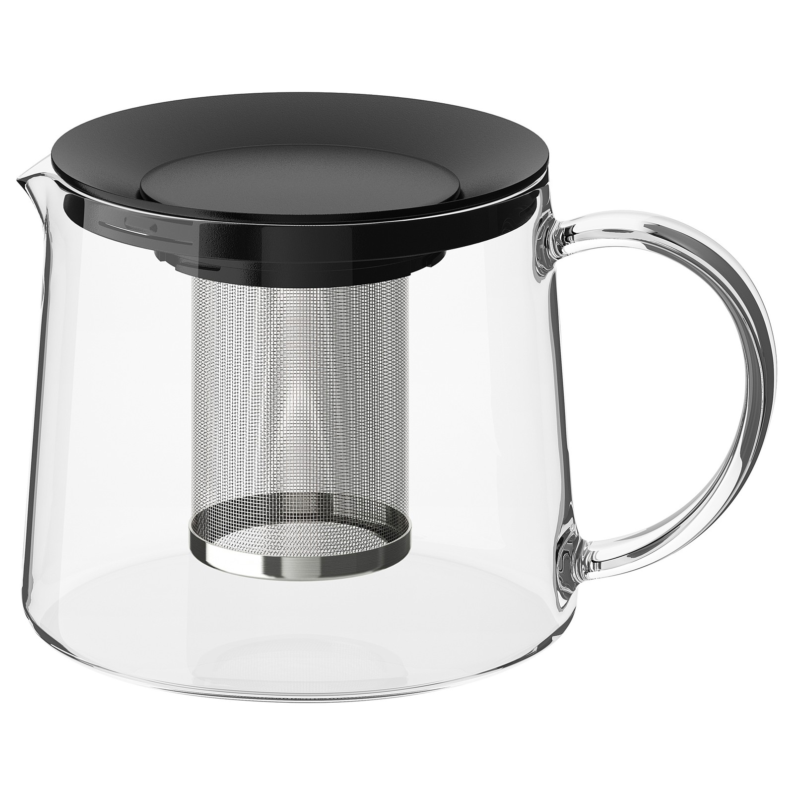 RIKLIG Teapot, glass, 1.5 l IKEA
