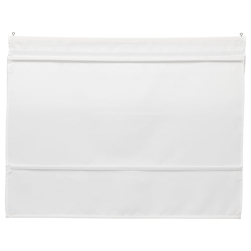 RINGBLOMMA Roman blind, white, 80x160 cm IKEA