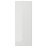 RINGHULT Door, high-gloss light grey, 30x80 cm