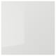 RINGHULT Door, high-gloss light grey, 60x60 cm