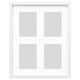 RÖDALM Frame for 4 pictures, white, 40x50 cm