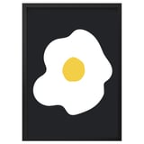 RÖDALM Frame with poster, sunny-side up, 50x70 cm