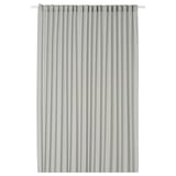 ROSENROBINIA Sheer curtain, 1 piece, light grey/with heading tape, 300x300 cm
