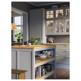 SÄLJAN Worktop, oak effect/laminate, 186x3.8 cm