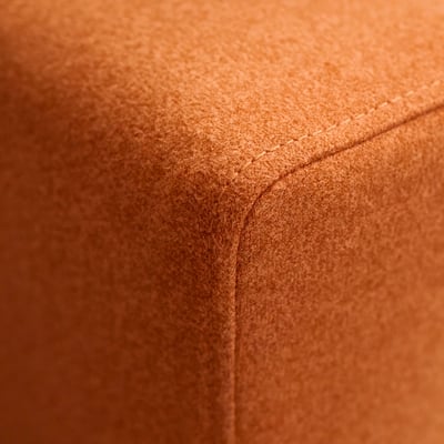 SALTSJÖBADEN Footstool, Tonerud red-brown