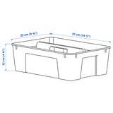 SAMLA Insert for box 11/22 l, transparent, 37x25x12 cm