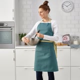 SANDVIVA Apron, blue, 69x85 cm