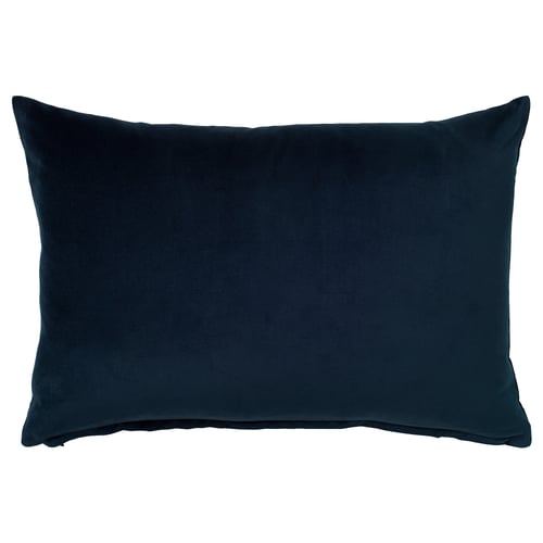 SANELA Cushion cover, dark blue, 40x58 cm