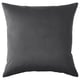 SANELA Cushion cover, dark grey, 50x50 cm