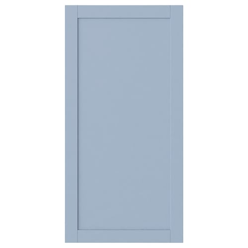 SANNIDAL Door with soft closing hinges, blue, 60x120 cm