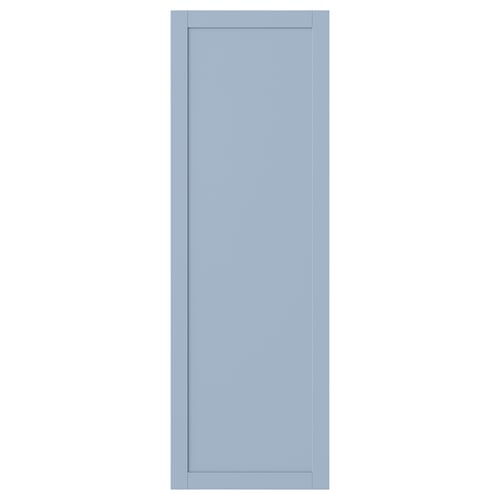 SANNIDAL Door with soft closing hinges, blue, 60x180 cm