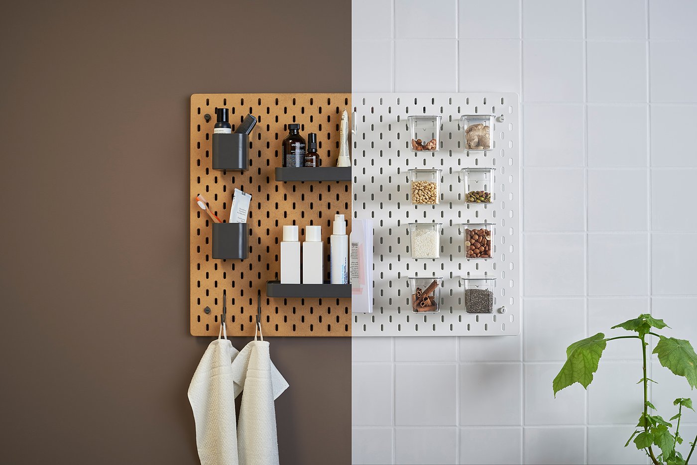 Skadis Pegboard Wood 36x56 Cm Ikea