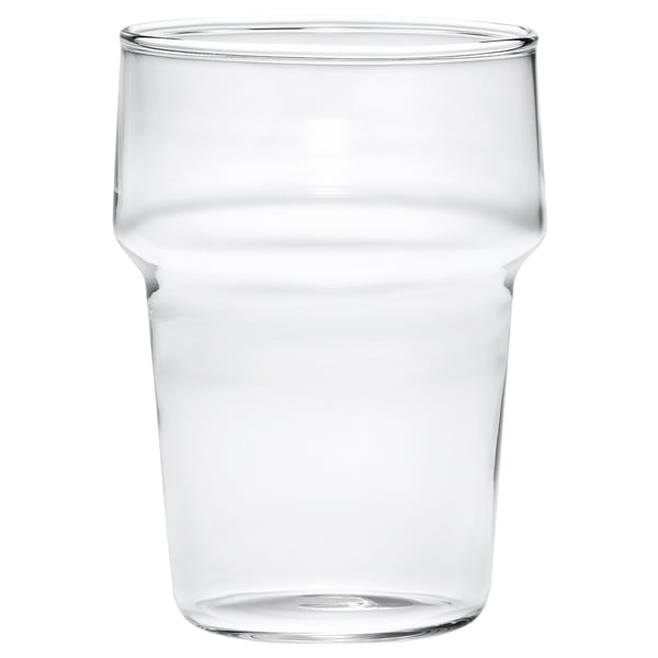 SKINNFISK Glass, clear glass, 35 cl