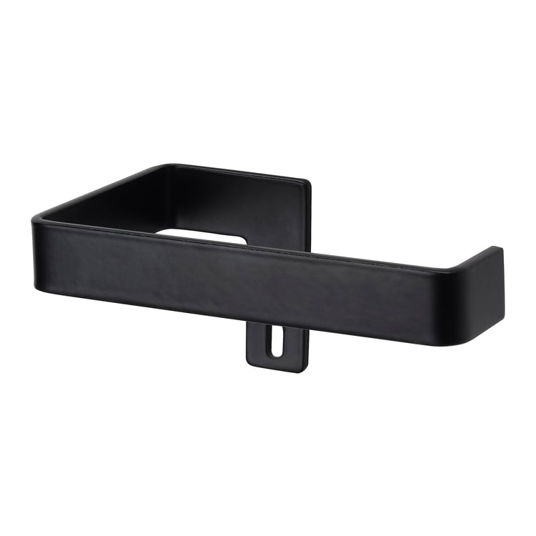 SKOGSVIKEN toilet roll holder, black IKEA