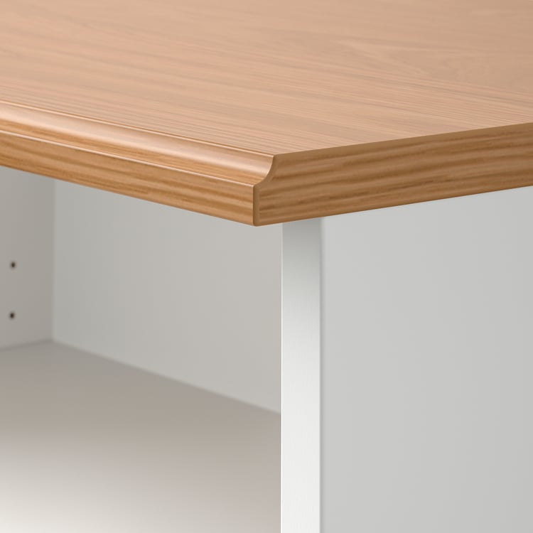 SKRUVBY TV bench, white, 156x38x60 cm IKEA