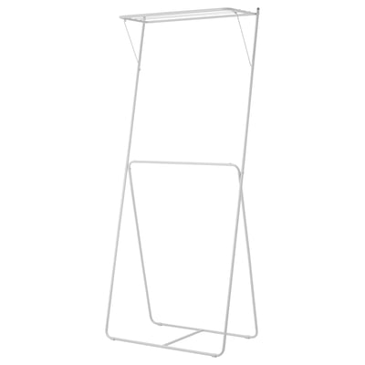 SLIBB Drying rack, 2 levels, grey, 78x46x185 cm
