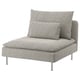 Option: SÖDERHAMN 1-seat section, Viarp beige/brown