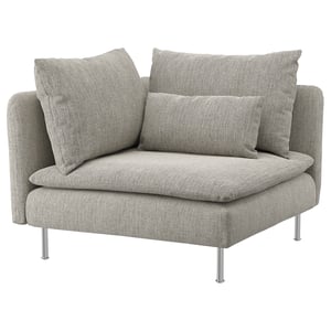 SÖDERHAMN Corner section - Viarp beige/brown - IKEA