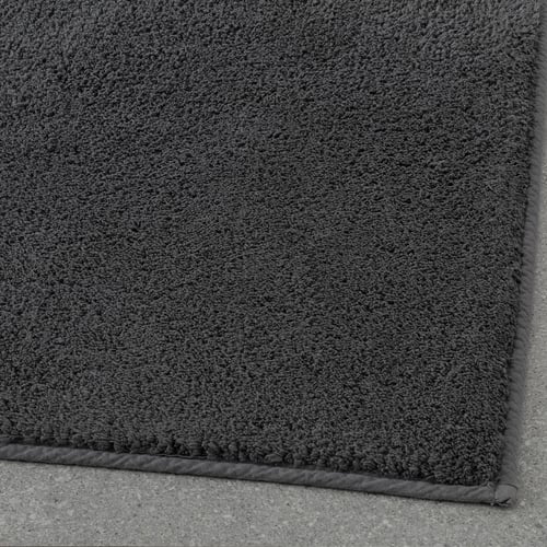 SÖDERSJÖN bath mat, dark grey, 60x120 cm IKEA