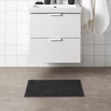SÖDERSJÖN Bath mat, dark grey, 40x60 cm